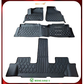 Thảm lót sàn xe ô tô Hyundai Custin (sd) Nhãn hiệu Macsim chất liệu nhựa TPE cao cấp màu đen