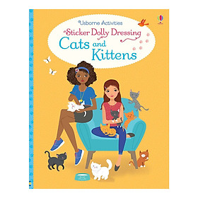 Usborne Sticker Dolly Dressing Cats And Kittens