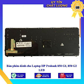 Bàn phím dùng cho Laptop HP Probook 850 G1 850 G2 LED - Hàng Nhập Khẩu New Seal