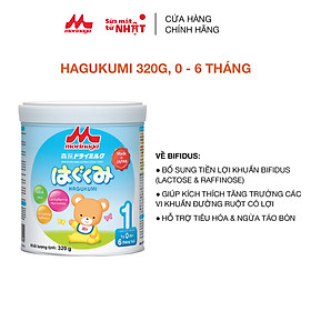 Sữa Morinaga số 1 Hagukumi 320g