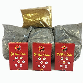 Mua (COMBO) Ba Bộ thất bảo - Cốt bát hương - Cốt bát nhang chuẩn thờ cúng gia tiên + tro nếp + Bột thơm bao sái