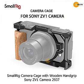 Mua SmallRig Cage Wooden Handgrip So-ny Alpha ZV1 2937