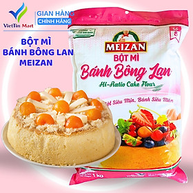 1kg Bột bánh bông lan hấp Phát Tài hiệu MIKKO