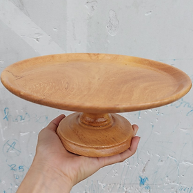Mua Đĩa trái cây gõ chuyên dụng chưng bày trái cây trên bàn thờ ngang 20cm