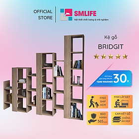 Mua Giá sách gỗ công nghiệp hiện đại thiết kế đẹp SMLIFE Bridgit