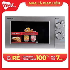 Lò Vi Sóng Sharp R-207VN-SL (20L) - Hàng Chính Hãng