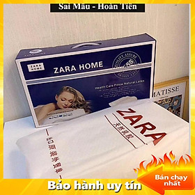 Mua ️Gối cao su non Zara Home Nhật Bản cao cấp - Giảm Đau Mỏi Cổ Ngủ Sâu Giấc Ngủ Dài - 100% Làm Từ Cao Su Thiên Nhiên