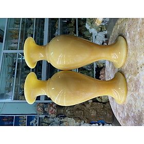 Mua Cặp Lục Bình  Lộc Bình Đá Ngọc Hoàng Long - cao 27cm