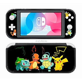 Mua Skin decal dán Nintendo Switch Lite mẫu Pokemon Pikachu & Friend (dễ dán  đã cắt sẵn)