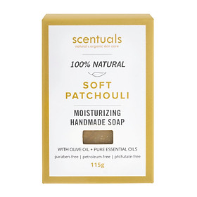 Sáp Tắm Hoắc Hương Handmade Soap Soft Patchouli Scentuals 