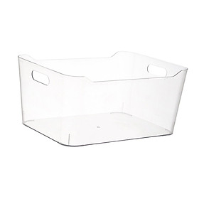 Kitchen Refrigerator Storage Box Pet with Handles for Countertop Home Pantry