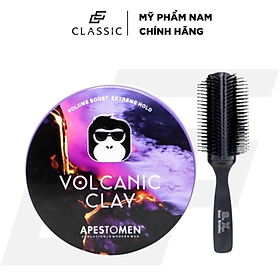 Sáp Vuốt Tóc Apestomen Volcanic Clay V4 + Lược Bán Nguyệt