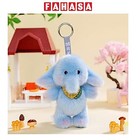Móc Khóa Bông Gấu Đeo Khăn Caro 15 cm - ZooZoo 1512026 - Voi