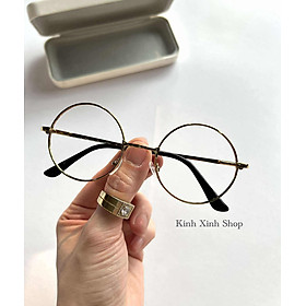 Mắt Kính Trẻ Em, Gọng Kính Mắt Tròn Ngố Cho Bé