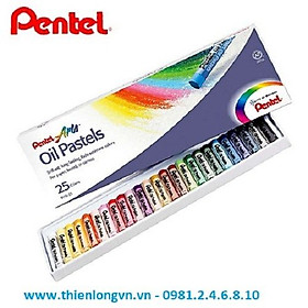 Sáp dầu Pentel PHN - 25 màu