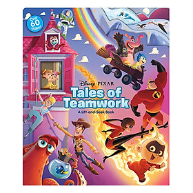 [Download Sách] Disney*Pixar Tales of Teamwork: A Lift-and-Seek Book