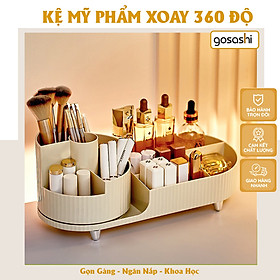 Mua Kệ Mỹ Phẩm Để Đồ Trang Điểm Xoay 360 Độ  Chất Liệu Nhựa Cao Cấp  Chia Nhiều Ngăn Lớn Đựng Đồ Tiện Lợi  Đa Năng