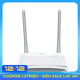 Bộ Phát Sóng Wifi 300Mbps 2 Ăng-Ten TPLink 820N- Hàng Chính Hãng