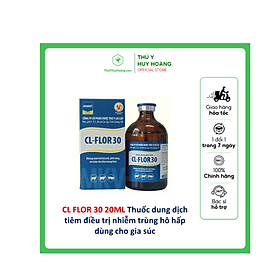 Thuốc dung dịch tiêm CL FLOR 30 20ML nhiễm trùng hô hấp Thông tin sản phẩm Đang giao dịch