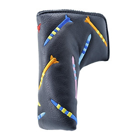 Putter Cover Golf Club Headcover Fairway Wood Cover for Outdoor Sports