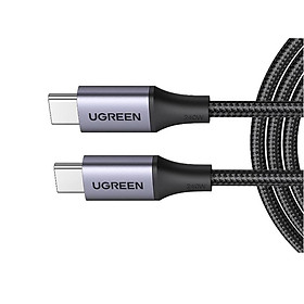 Ugreen UG15311US535TK 1M 240W Cáp USB type C to USB-C c-c 2.0 hỗ trợ sạc nhanh PD3.1 - truyền dữ liệu - HÀNG CHÍNH HÃNG