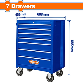 Mua TỦ ĐỰNG DỤNG CỤ 7 NGĂN KÉO 688X458X735M M WCS2A07 WADFOW - HÀNG CHÍNH HÃNG