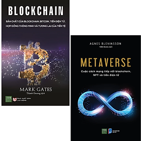 Combo 2Q Sách Tài Chính Tiền Tệ : Blockchain+ Metaverse - Cuộc Cách Mạng Tiếp Nối Blockchain , NFT Và Tiền Điện Tử