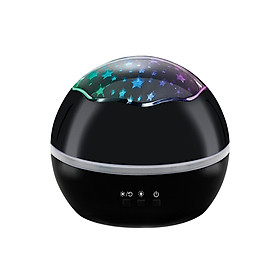 Night Light Projector 360° Rotating Projector Lamp With Star & Undersea Theme Romantic Star