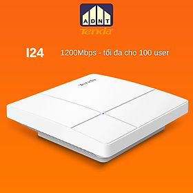 Bộ phát wifi ốp trần tốc độ cao 1200 Mbps Wireless Router I24 Tenda hàng