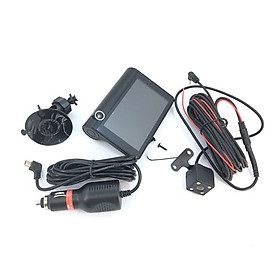 Camera Hành Trình HD 1080 2 Camera Màn Hình 4.3 Inch Tặng Kèm 1 Camera Lùi