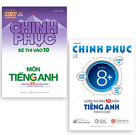 Hình ảnh Combo 2 Cuốn: Chinh Phục Toàn Diện MônTiếng Anh Kỳ Thi Vào 10