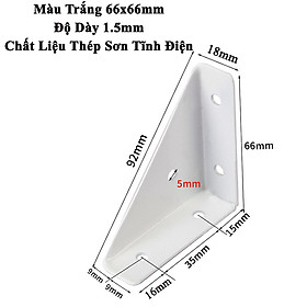 Mua Ke Góc Vuông KUNBE Giá Đỡ Góc Đồ Nội Thất Hình Tam Giác Ke Góc 90 Độ Chốt Giữ 3 Mặt Cố Định Chắc Chắn