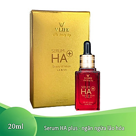 Serum Ha Plus VLife cấp nước, dưỡng ẩm, cung cấp dưỡng chất , làm trắng hổ trợ giảm mụn, nám, làm sáng da, giảm quá trình lão hóa