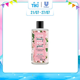 Sữa Tắm Làm Sáng Da Love Beauty And Planet Majectic Glow 400ml