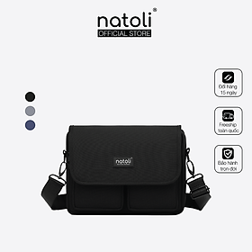 Túi đeo chéo nam nữ Thương hiệu NATOLI nhiều ngăn đi chơi đi học cao cấp BST Energetic CrossBag T12