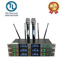 Mua Micro Không Dây CM-X12 Chế Độ Tự Ngắt vỉ mạch tím 4 râu hàng chính hãng nhập khẩu 2024 bảo hành 12 tháng