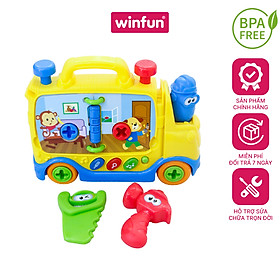 Đồ chơi dụng cụ cơ khí hình xe tải - bé tập làm kỹ sư Winfun 0795-01