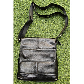 |Da thật| Túi đeo chéo nam mềm mỏng bền BHM5102 túi đeo vai