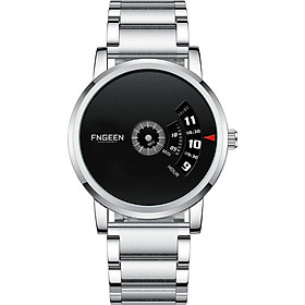Đồng Hồ Nam FNGEEN FE230 mặt đồng hồ tròn, thiết kế đẹp mắt, sáng bóng với tính năng hiện đại cho phái mạnh tự tin, mạng mẽ và thời trang Dây thép không gỉ thiết kế ôm tay
