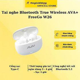 Mua Tai nghe Bluetooth True Wireless AVA+ FreeGo W26 - Hàng Chính Hãng