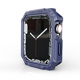 Ốp Case Armor Vân Carbon cho Apple Watch Series 4/5/6/SE/7/8/9/SE2 Size 40mm/41mm/44mm/45mm