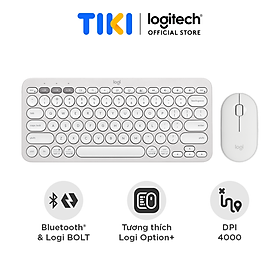 Bàn phím Bluetooth đa thiết bị Logitech Pebble Keys 2 K380s - Hàng chính hãng