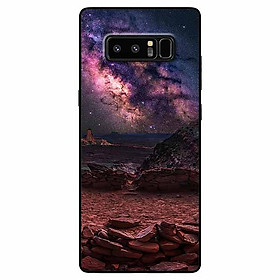 Ốp lưng dành cho Samsung Note 8 mẫu Trời Đất Galaxy