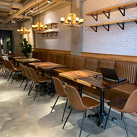 Mua Mặt bàn vuông gỗ me tây nguyên tấm cho quán