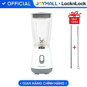 Mua Máy Xay Sinh Tố Lock&Lock EJM436 (250W - 600ml) - Hàng Chính Hãng  Lưỡi Xay Inox 304  Thao Tác Một Chạm Đơn Giản  Chân Đế Chống Trượt - Tặng Kèm Ống Hút Và Cọ Rửa