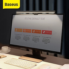 Mua Đèn bàn treo màn hình máy tính Baseus 3 chế độ sáng tăng giảm cường độ ánh sáng chống mỏi mắt và bảo vệ mắt khỏi ánh sáng xanh - Hàng nhập khẩu