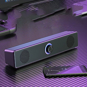 Loa Buletooth Bass siêu mạnh kết nối PC Laptop điện thoại tivi, loa vi tính để bàn E-3511 công suất 6W Usb/ jack 3.5mm - Hàng chính hãng