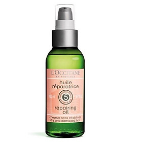 Tinh dầu dưỡng dành cho tóc khô và hư tổn L'occitane  Aroma Repairing Oil  Dry And Damaged Hair 100ml