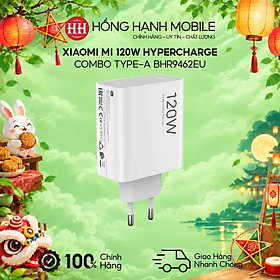 Cốc Sạc Xiaomi Mi 120W HyperCharge Combo Type-A BHR9462EU - Hàng Chính Hãng