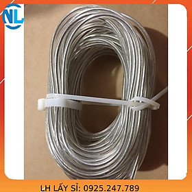 Dây phơi quần áo, cáp bọc nhựa phi 4x 30m, 4 tăng đơ,10 